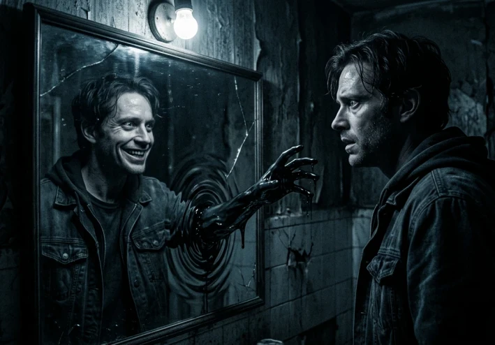 لعبة المراية السودة: وشّك التاني