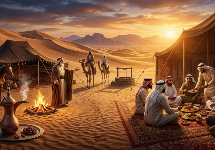 الكرم العربي: من مفاخر الجاهلية إلى سمو الإسلام