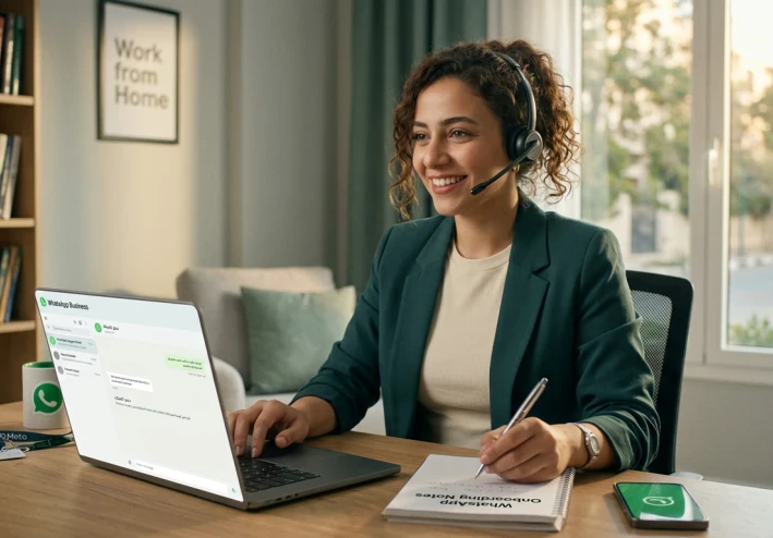 ازاي تشتغل ف شركه واتساب اونلاين بطريقه سهله وبدون اي تعقيد