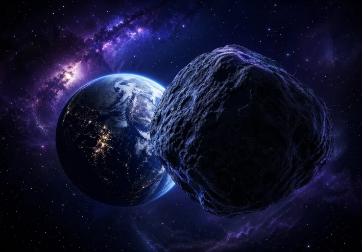 كويكب غامض يثير الجدل : لماذا أصبح 2026 HJ1 حديث العالم