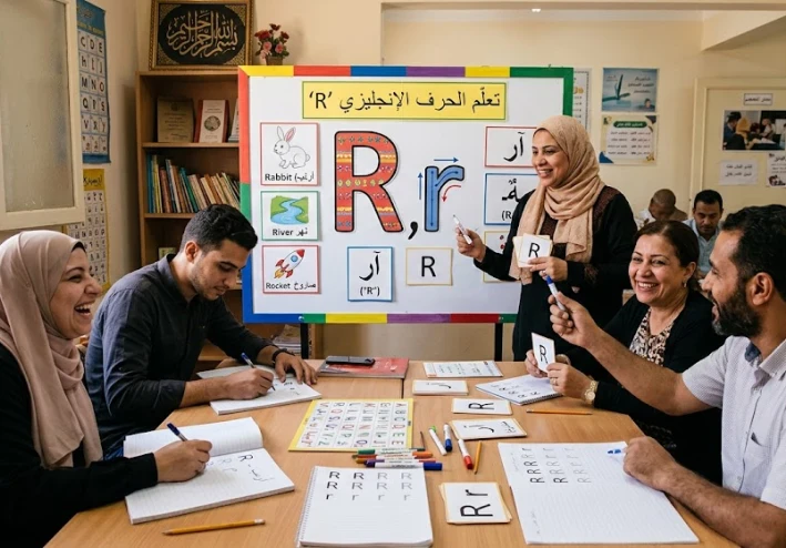 أهلاً بك في رحلة تعلم حرف الـ R