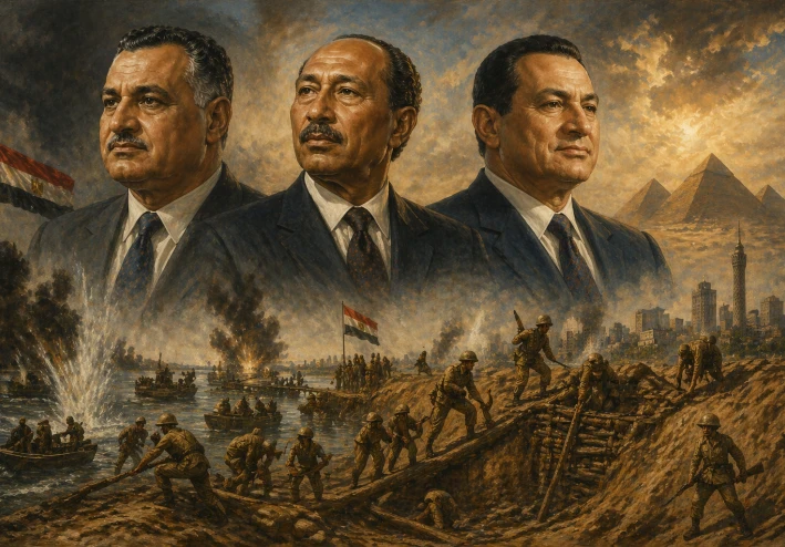 من نكسة 1967 إلى حرب أكتوبر والسلام: تاريخ مصر الحديث (1965–1980)