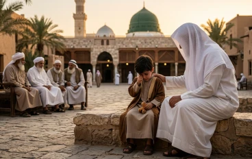 رحمة النبي ﷺ بالصغير والكبير