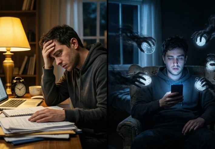 “التسويف والتفكير الزائد: العادة الصامتة التي تدمر حياتك دون أن تشعر”