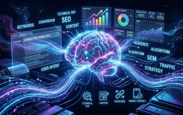 استخدامات الذكاء الاصطناعي في التسويق الرقمي وSEO