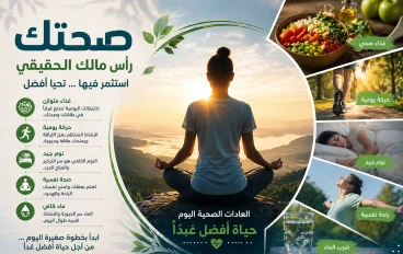 صحتك رأس مالك الحقيقي: كيف تبني حياة متوازنة بجسد قوي وعقل هادئ