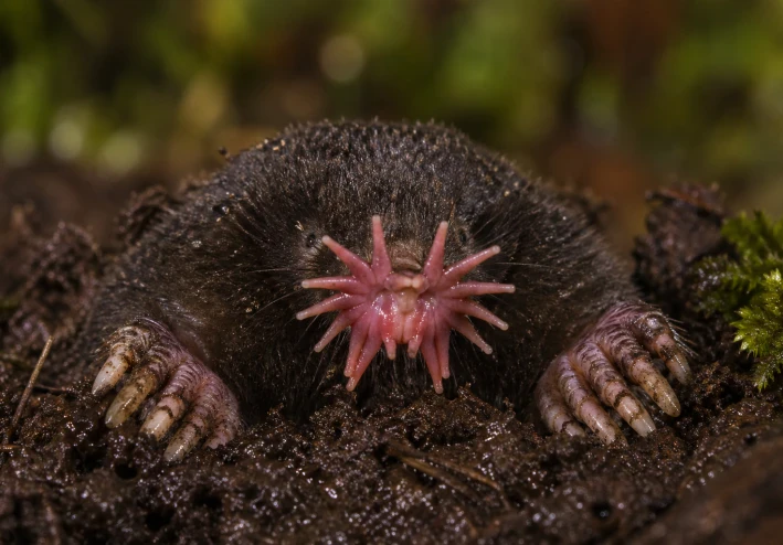 حيوان طوبين نجمي الخطم أسرع صياد على وجه الأرض