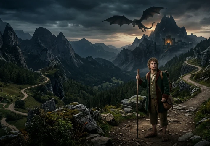 مغامرة من قلب الراحة إلى عالم الخطر: رحلة The Hobbit التي لا تُنسى