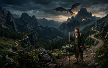 مغامرة من قلب الراحة إلى عالم الخطر: رحلة The Hobbit التي لا تُنسى