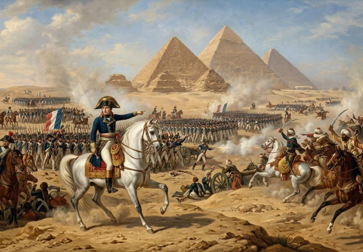 ظلال المدافع وأنوار المطبعة: الحكاية الكاملة للحملة الفرنسية على مصر