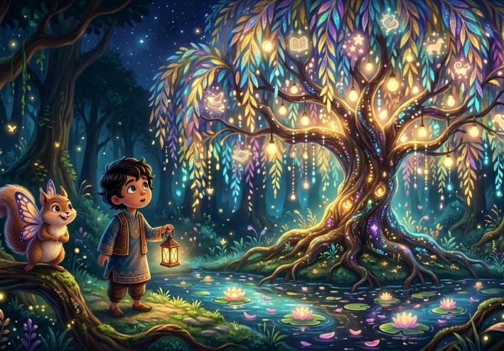 ​بدر وشجرة الأسرار المضيئة