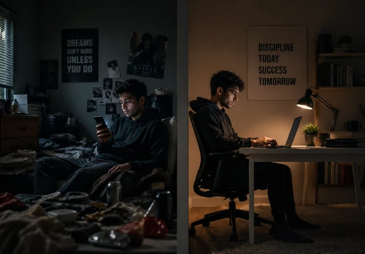 الفرق بين الشخص الناجح والعادي… حكاية مش زي ما الناس فاكرة