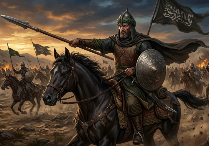 طلحة بن عبيد الله:شهيد يمشي علي الارض