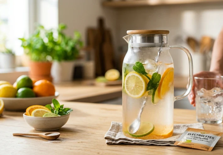 أكثر من مجرد ارتواء: لماذا يجب أن تهتم بإضافة الإلكتروليت لمائك؟