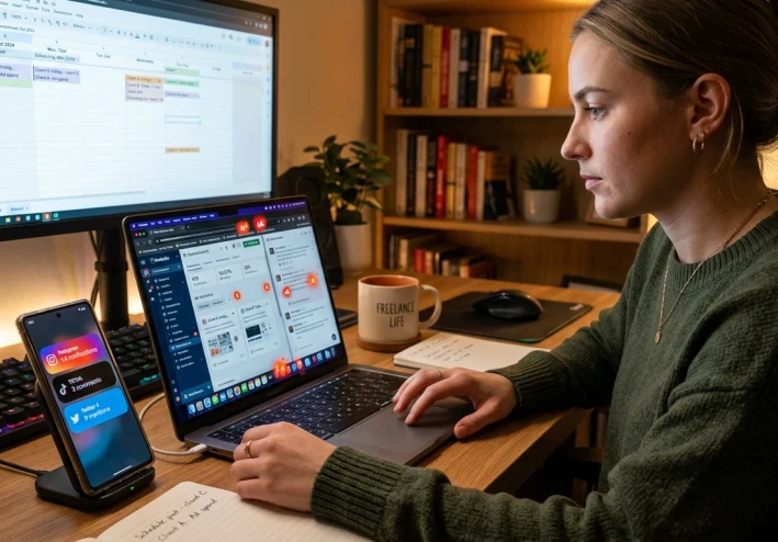 🧠 كيف تبدأ في إدارة حسابات السوشيال ميديا من الصفر إلى الاحتراف 💰📱