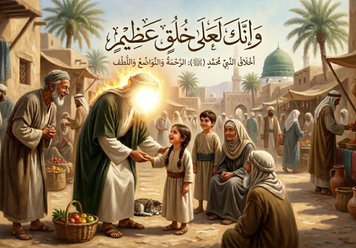 أخلاق محمد بن عبد الله: نورٌ يهدي الإنسانية