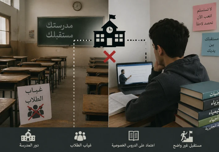 الدروس الخصوصية والثانوية العامة ومستقبل الطلاب