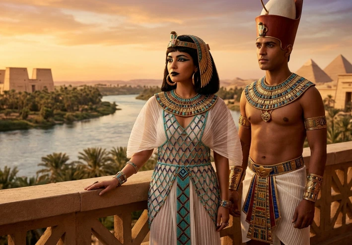 أسرار الأناقة الخالدة: تاريخ الموضة والجمال في مصر القديمة