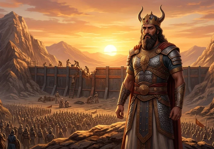 رحله ذو القرنين من المشرق إلى المغرب