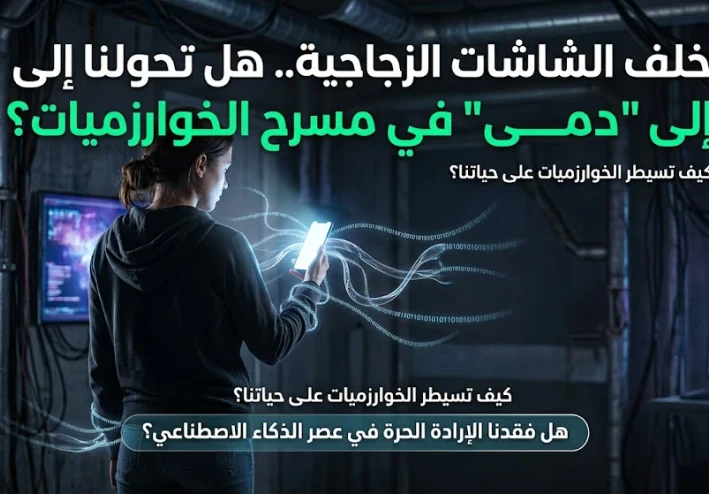 خلف الشاشات الزجاجية.. هل تحولنا إلى "دمى" في مسرح الخوارزميات؟