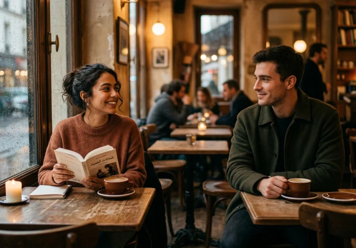 حين التقت عيوننا لاول مره