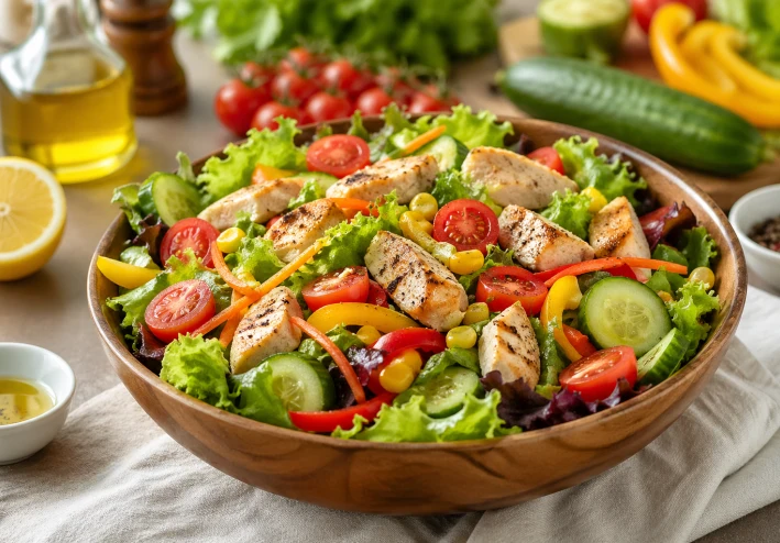 اهم مقاله عن اهميه السلطات الذي يحتاجها الجسم و الكميات و كيفيه عملها في المنزل