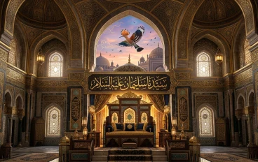 "الملك الذي سخر له الجن والريح: سيدنا سليمان عليه السلام"