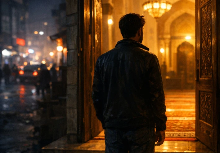 حين أيقظه السؤال