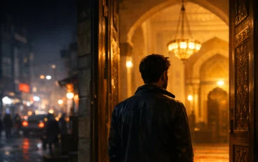 حين أيقظه السؤال