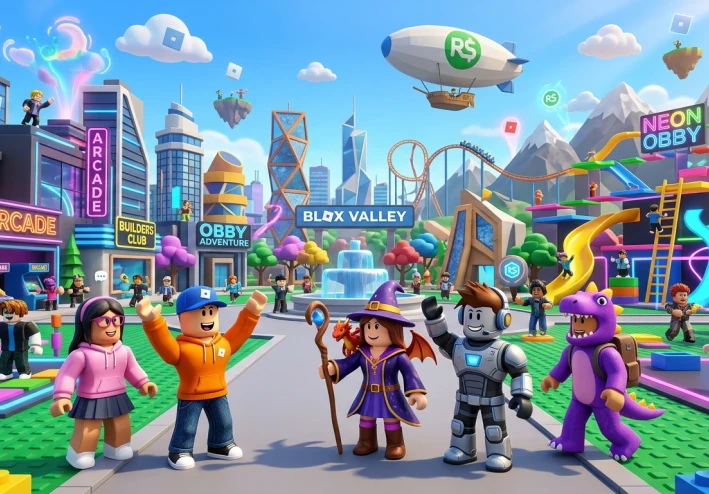 لعبة روبلوكس: عالم الإبداع والترفيه بلا حدود