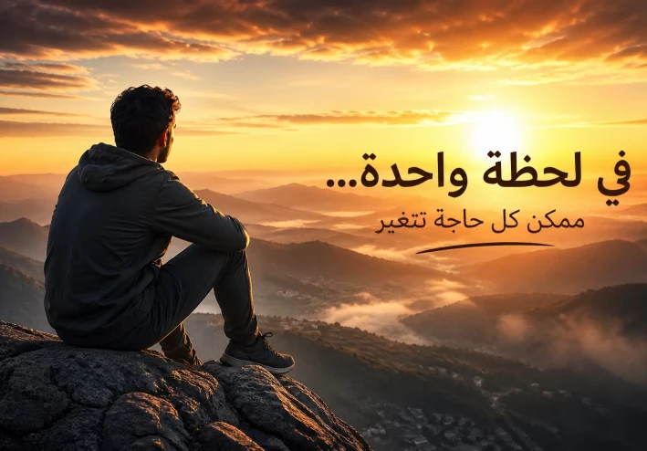 لحظة واحدة… ممكن كل حاجة تتغير
