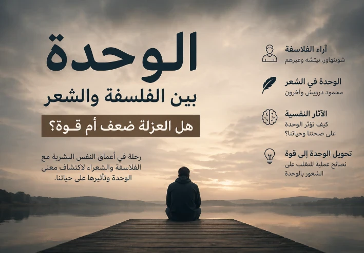 الوحدة بين الفلسفة والشعر: هل العزلة ضعف أم قوة؟