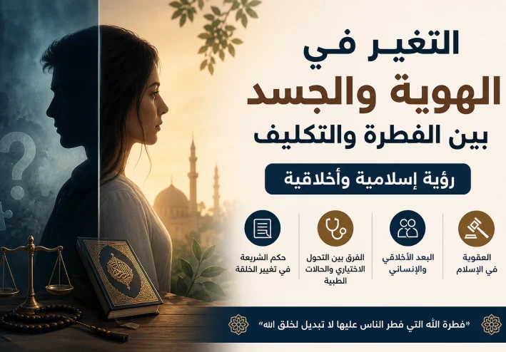 التغيّر في الهوية والجسد بين الفطرة والتكليف: رؤية إسلامية وأخلاقية
