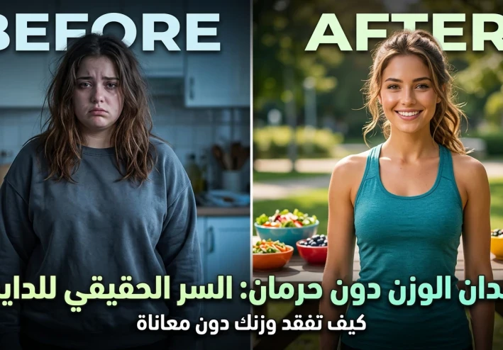 السر الحقيقي للدايت: كيف تفقد وزنك دون حرمان أو معاناة