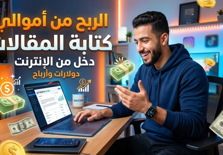 الربح من موقع أموالي 2026: دليلك الكامل لتحقيق دخل ثابت من كتابة المقالات