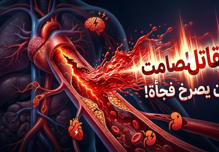 القاتل الصامت حين يصرخ فجأة: ماذا يحدث داخل جسدك عند ارتفاع ضغط الدم المفاجئ؟