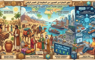 التجارة شريان الحياة الاقتصادية وجسر التواصل بين الشعوب
