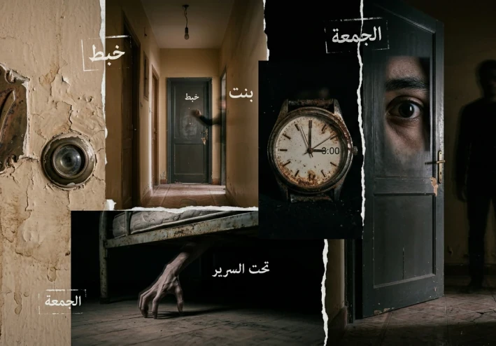 🚪 الباب اللي بيخبط لوحده… سر الشقة رقم 7!