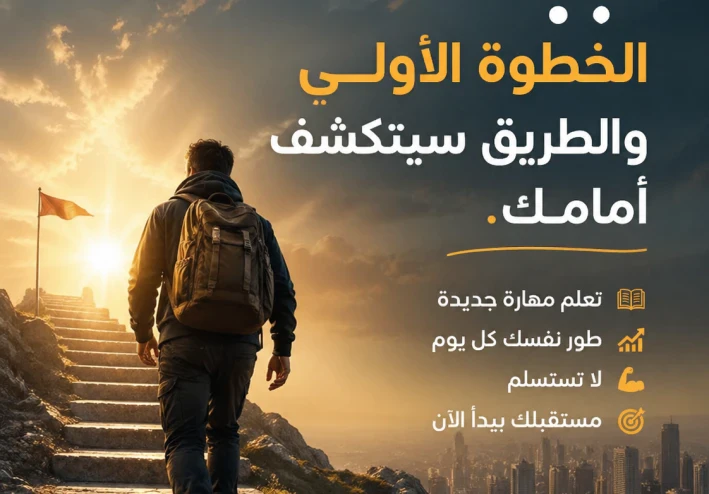 مشكلتك مش في قلة الفرص… مشكلتك إنك لسه ما بدأتش!
