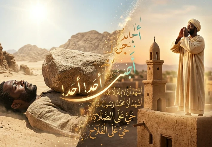 من عبدٍ مُعذَّب إلى رمزٍ خالد… قصة بلال بن رباح التي لا تُنسى