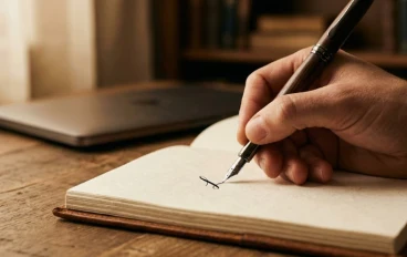 قوة التفكير الورقي: لماذا يتفوق القلم على الشاشة في تنظيم العقل؟
