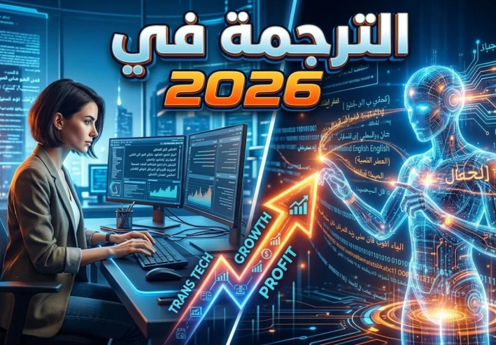 مستقبل الترجمة في 2026» كيف تضاعف أرباحك باستخدام أدوات الـ AI؟