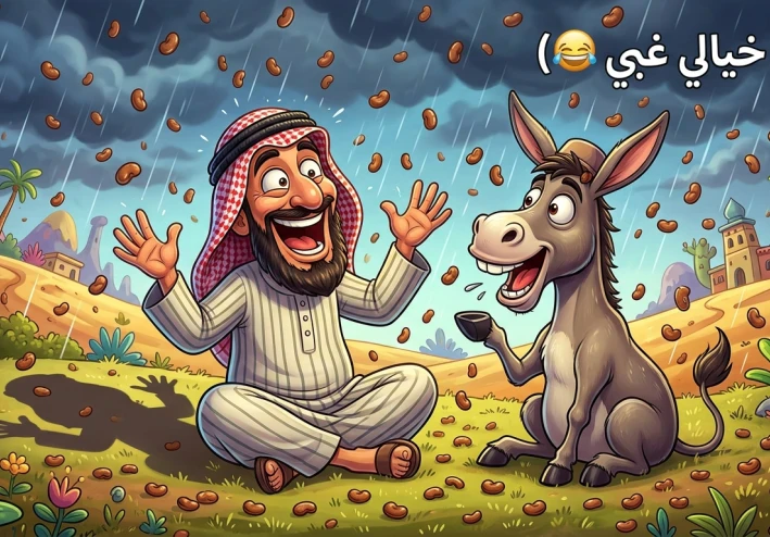 اليوم الذي تكلم فيه الحمار… وصدقته أنا فقط!