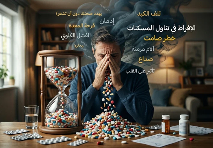 الإفراط في تناول المسكنات: خطر صامت يهدد صحتك دون أن تشعر