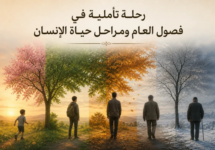 رحلة تأملية في فصول العام ومراحل حياة الإنسان