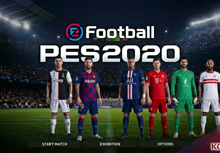 تحميل لعبة PES 2020 للأجهزة الضعيفة للكمبيوتر والأندرويد مع الدوري المصري ودوري أبطال أفريقيا بحجم صغير
