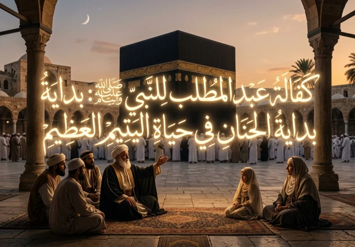 في كنف الجد: كيف صاغ حنان عبد المطلب بدايات النور في حياة النبي صلى الله عليه وسلم