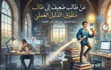 كيف تتحول من طالب ضعيف إلى طالب متفوق وقوي: خطة ثلاثين يوماً مجربة