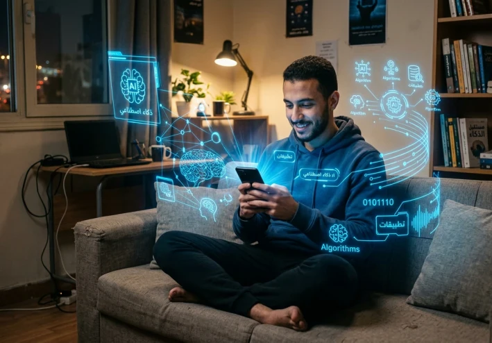 📌 طريقة ربح 5 دولار يوميًا من الهاتف فقط باستخدام الذكاء الاصطناعي (بدون خبرة)
