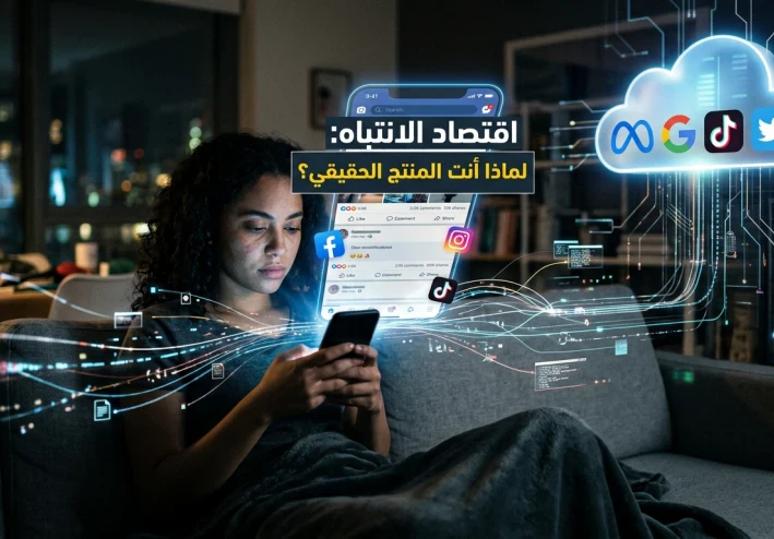 اقتصاد الانتباه: لماذا أنت المنتج الحقيقي على مواقع التواصل الاجتماعي؟